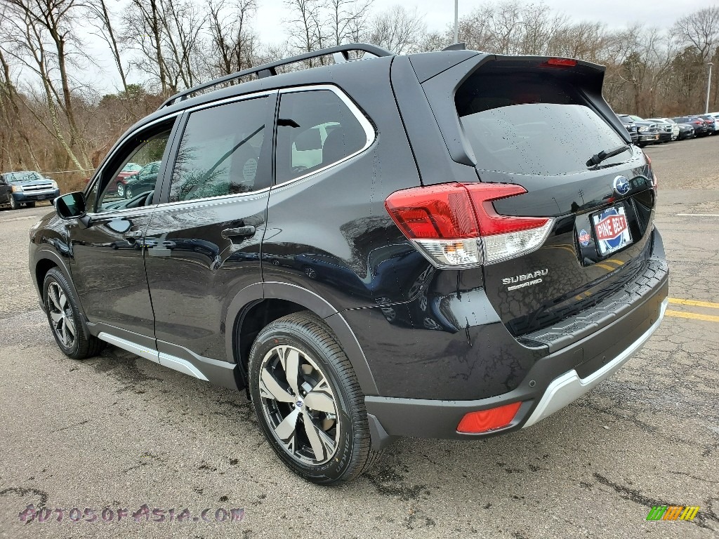2020 Forester 2.5i Touring - Crystal Black Silica / Black photo #4