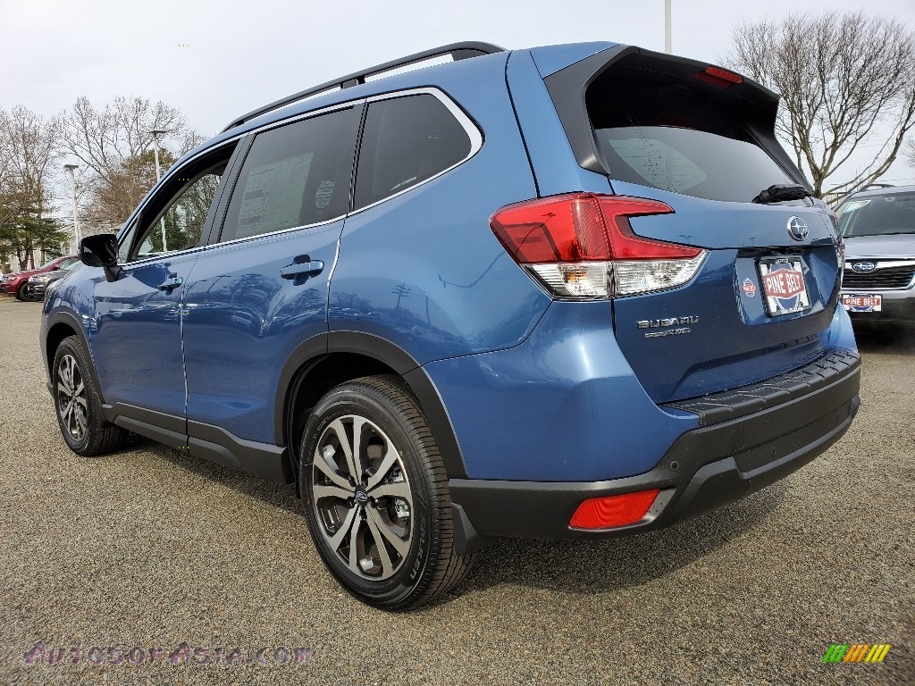 2020 Forester 2.5i Limited - Horizon Blue Pearl / Gray photo #4