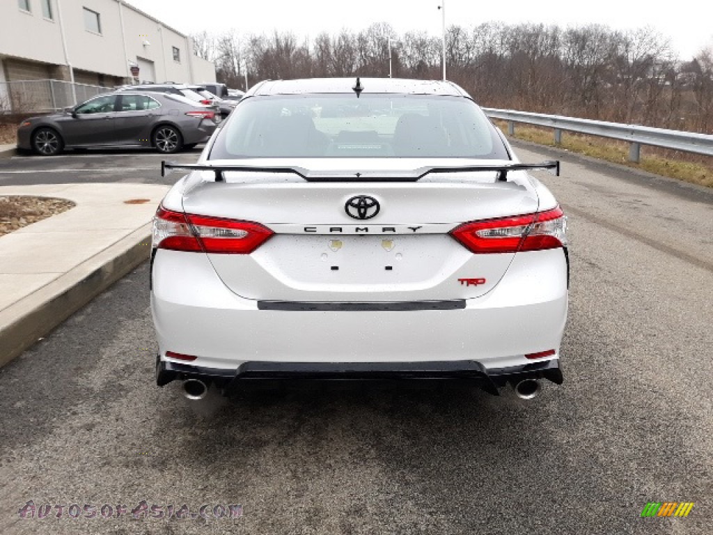 2020 Camry TRD - Wind Chill Pearl / Black/Red photo #51
