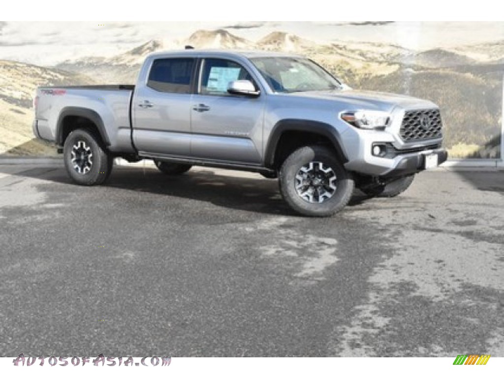 2020 Tacoma TRD Off Road Double Cab 4x4 - Silver Sky Metallic / TRD Cement/Black photo #1