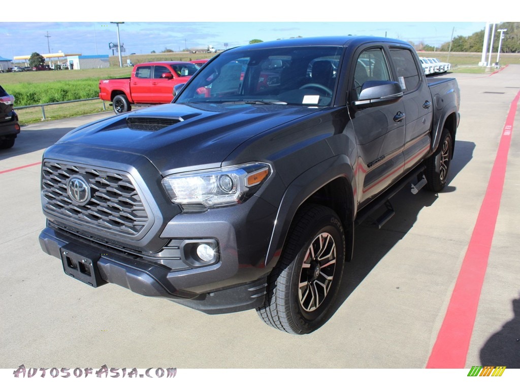 2020 Tacoma TRD Sport Double Cab 4x4 - Magnetic Gray Metallic / Cement photo #4