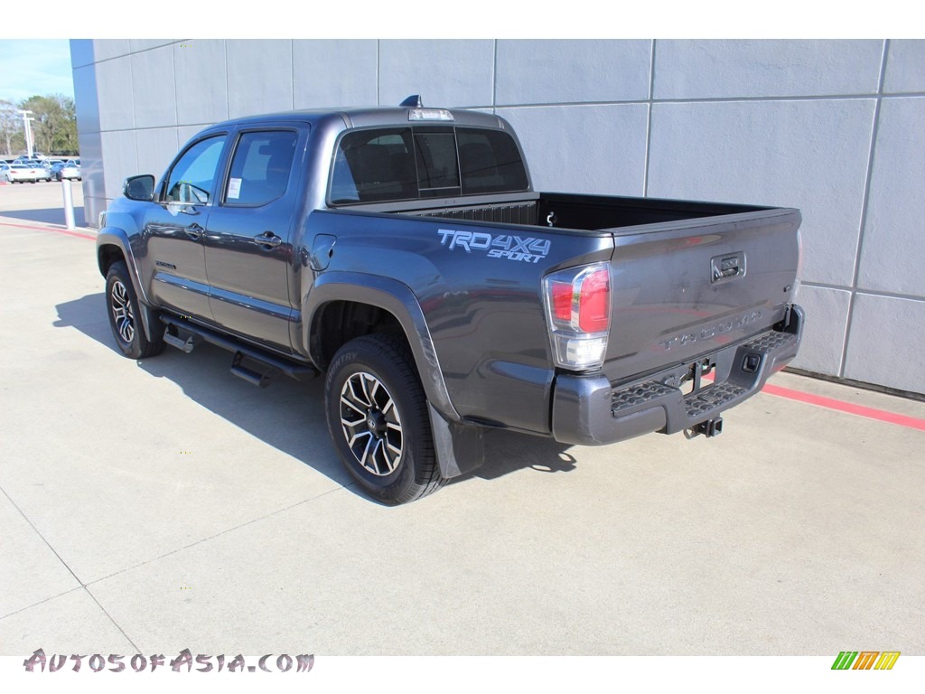 2020 Tacoma TRD Sport Double Cab 4x4 - Magnetic Gray Metallic / Cement photo #6