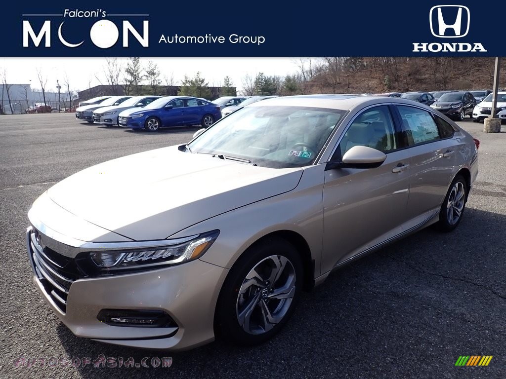 2020 Accord EX Sedan - Champagne Frost Pearl / Ivory photo #1