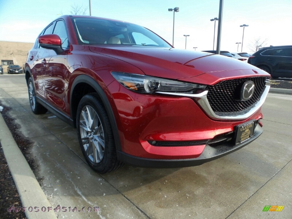 Soul Red Crystal Metallic / Parchment Mazda CX-5 Grand Touring Reserve AWD