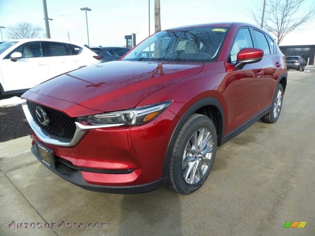 2020 CX-5 Grand Touring Reserve AWD - Soul Red Crystal Metallic / Parchment photo #3