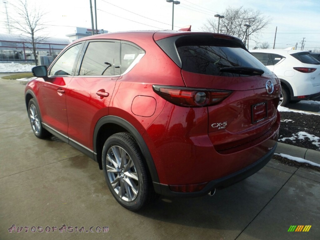 2020 CX-5 Grand Touring Reserve AWD - Soul Red Crystal Metallic / Parchment photo #4