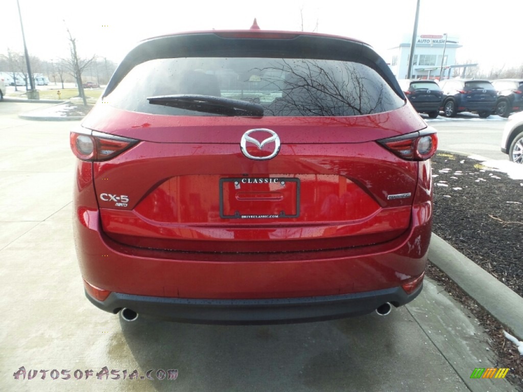 2020 CX-5 Grand Touring Reserve AWD - Soul Red Crystal Metallic / Parchment photo #5