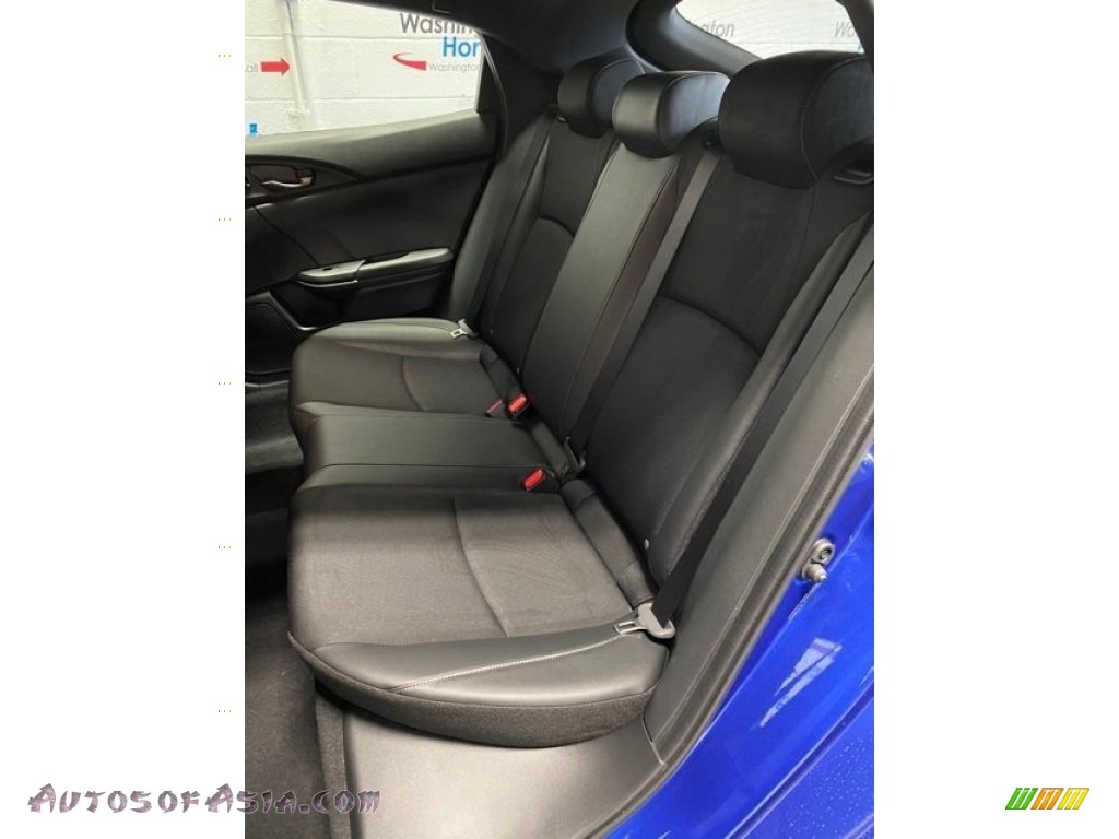 2020 Civic Sport Hatchback - Aegean Blue Metallic / Black photo #18