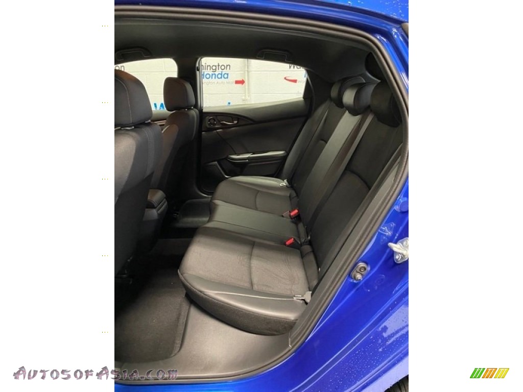 2020 Civic Sport Hatchback - Aegean Blue Metallic / Black photo #19