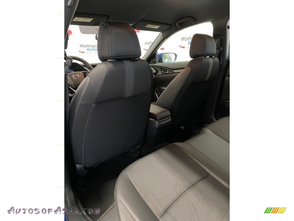 2020 Civic Sport Hatchback - Aegean Blue Metallic / Black photo #20