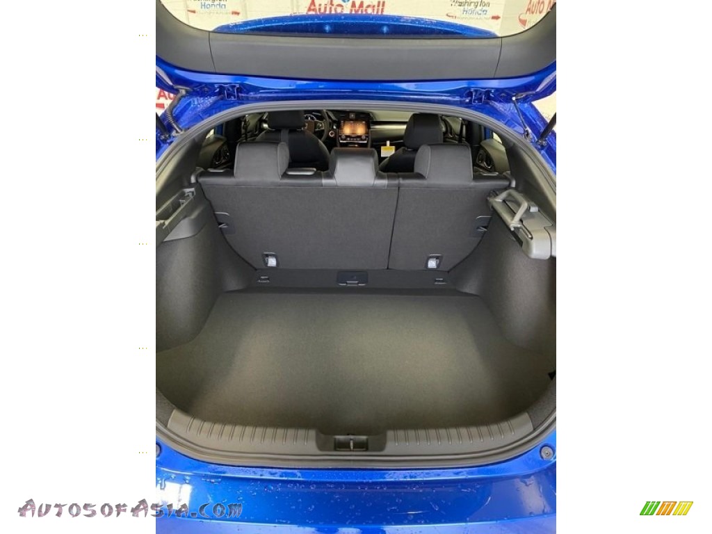 2020 Civic Sport Hatchback - Aegean Blue Metallic / Black photo #22