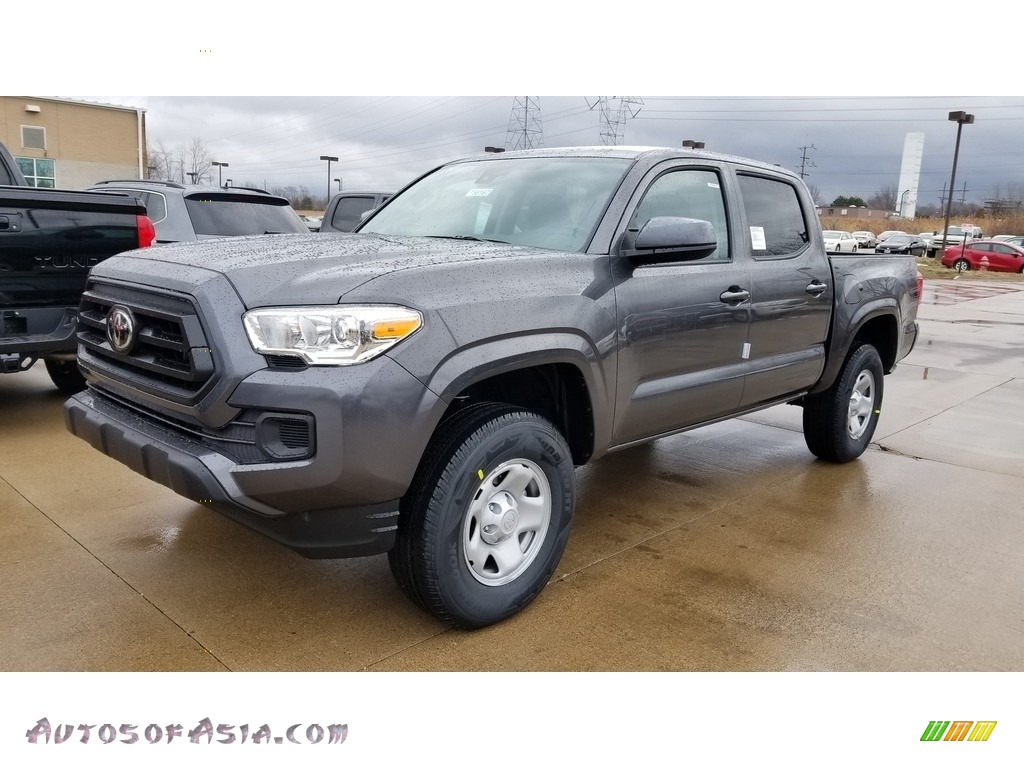 Magnetic Gray Metallic / Cement Toyota Tacoma SR Double Cab 4x4