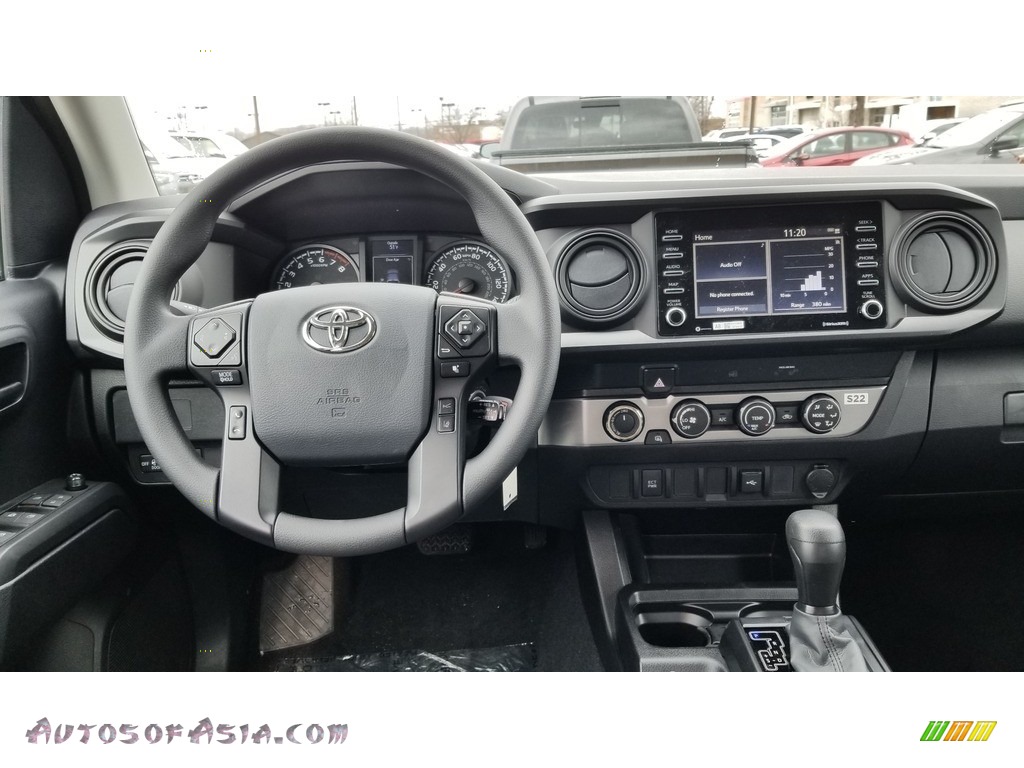 2020 Tacoma SR Double Cab 4x4 - Magnetic Gray Metallic / Cement photo #3