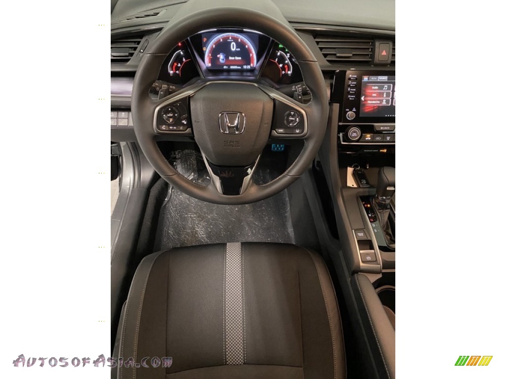 2020 Civic Sport Hatchback - Polished Metal Metallic / Black photo #12