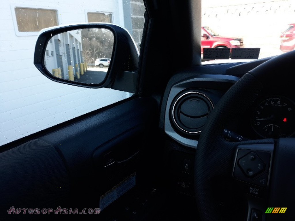 2020 Tacoma TRD Off Road Double Cab 4x4 - Super White / Black photo #7