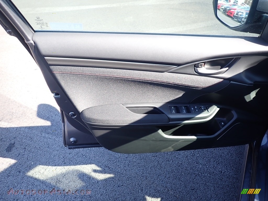 2020 Civic Si Sedan - Modern Steel Metallic / Black photo #11