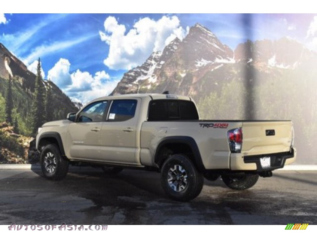 2020 Tacoma TRD Off Road Double Cab 4x4 - Quicksand / TRD Cement/Black photo #3