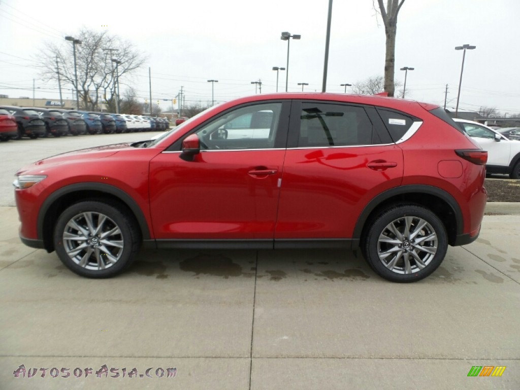 2020 CX-5 Grand Touring AWD - Soul Red Crystal Metallic / Parchment photo #4