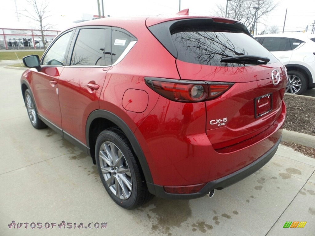 2020 CX-5 Grand Touring AWD - Soul Red Crystal Metallic / Parchment photo #5