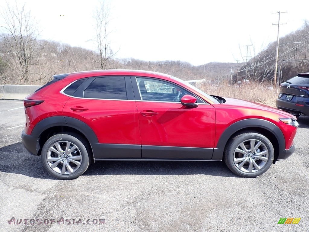 2020 CX-30 Select AWD - Soul Red Crystal Metallic / Greige photo #1