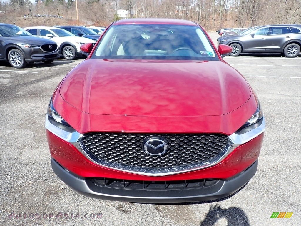 2020 CX-30 Select AWD - Soul Red Crystal Metallic / Greige photo #4