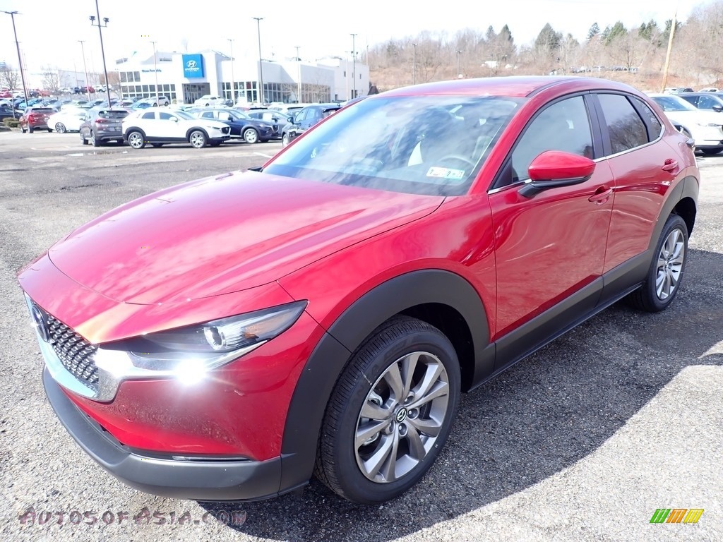 2020 CX-30 Select AWD - Soul Red Crystal Metallic / Greige photo #5