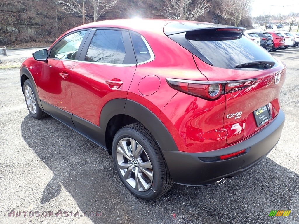 2020 CX-30 Select AWD - Soul Red Crystal Metallic / Greige photo #6