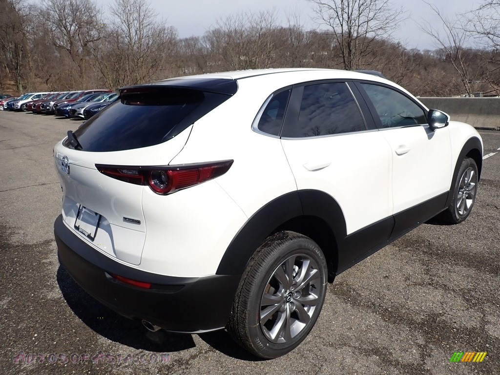 2020 CX-30 Select AWD - Snowflake White Pearl Mica / Black photo #2