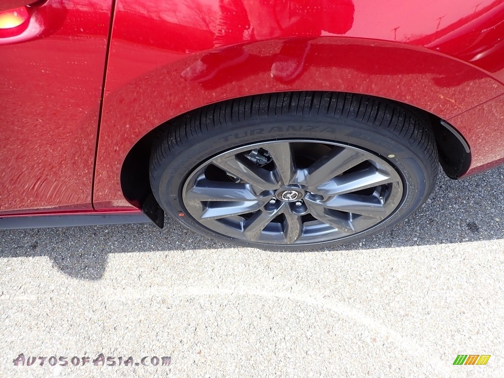 2020 MAZDA3 Preferred Hatchback AWD - Soul Red Crystal Metallic / Black photo #7