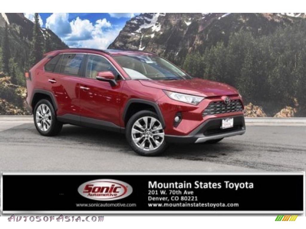 2020 Toyota RAV4 Limited AWD In Ruby Flare Pearl Photo 3 057859 Autos Of Asia Japanese 