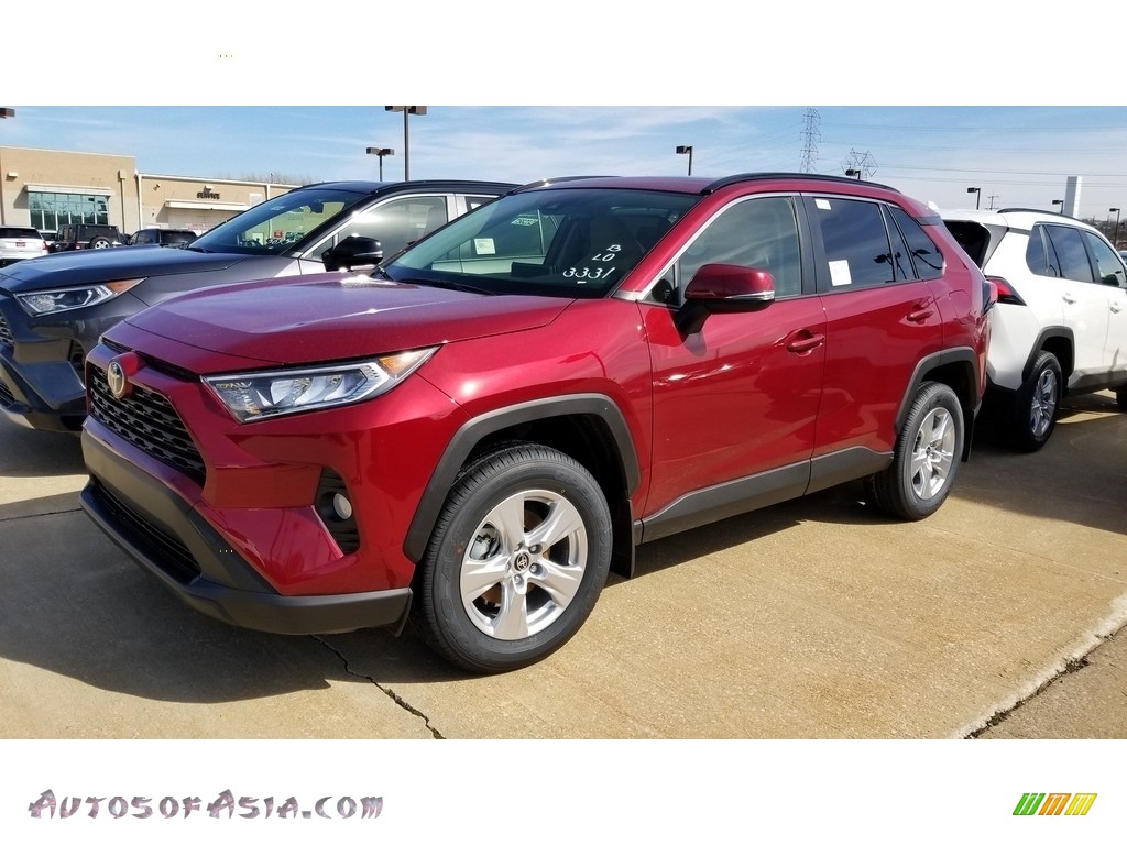 2020 Toyota RAV4 XLE AWD In Ruby Flare Pearl 057819 Autos Of Asia Japanese And Korean Cars 