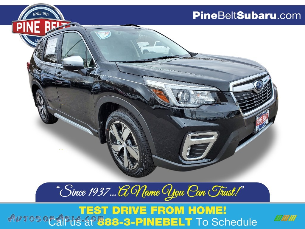 2020 Forester 2.5i Touring - Crystal Black Silica / Black photo #1