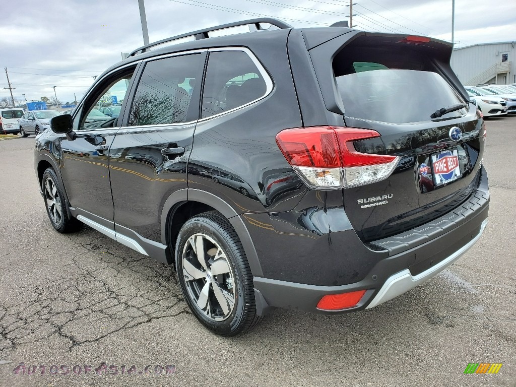 2020 Forester 2.5i Touring - Crystal Black Silica / Black photo #6