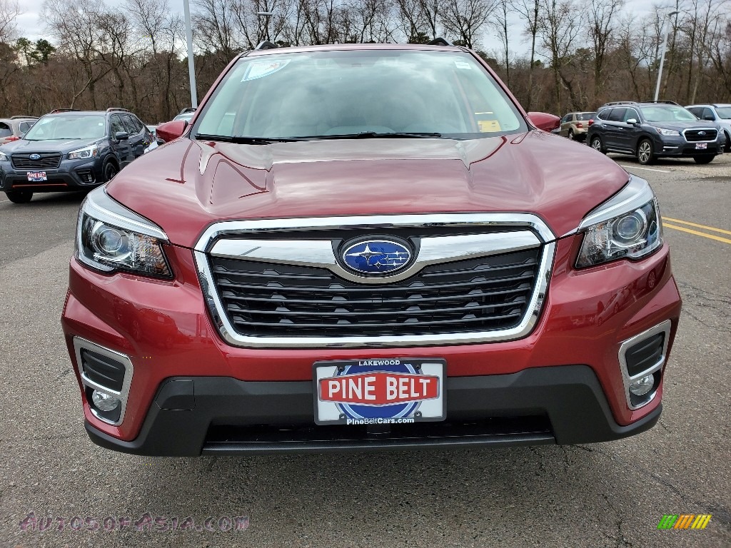 2020 Forester 2.5i Limited - Crimson Red Pearl / Gray photo #3