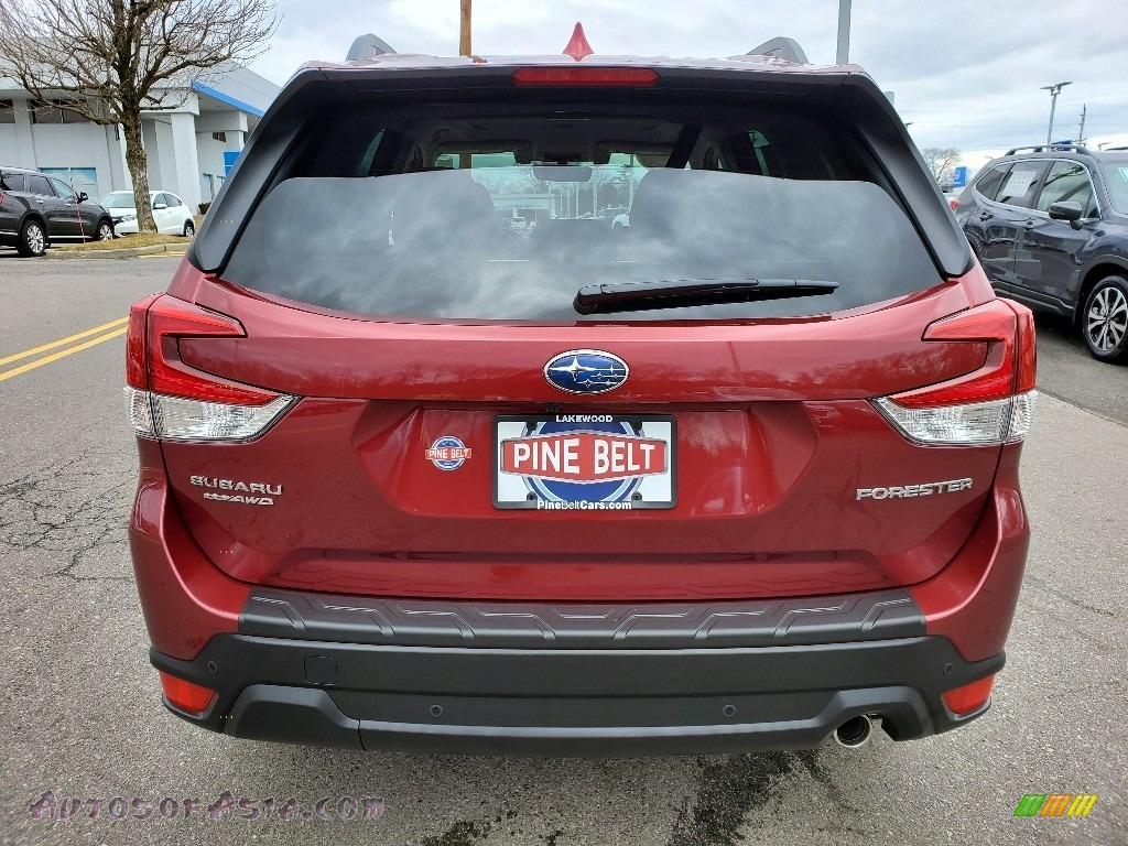 2020 Forester 2.5i Limited - Crimson Red Pearl / Gray photo #7