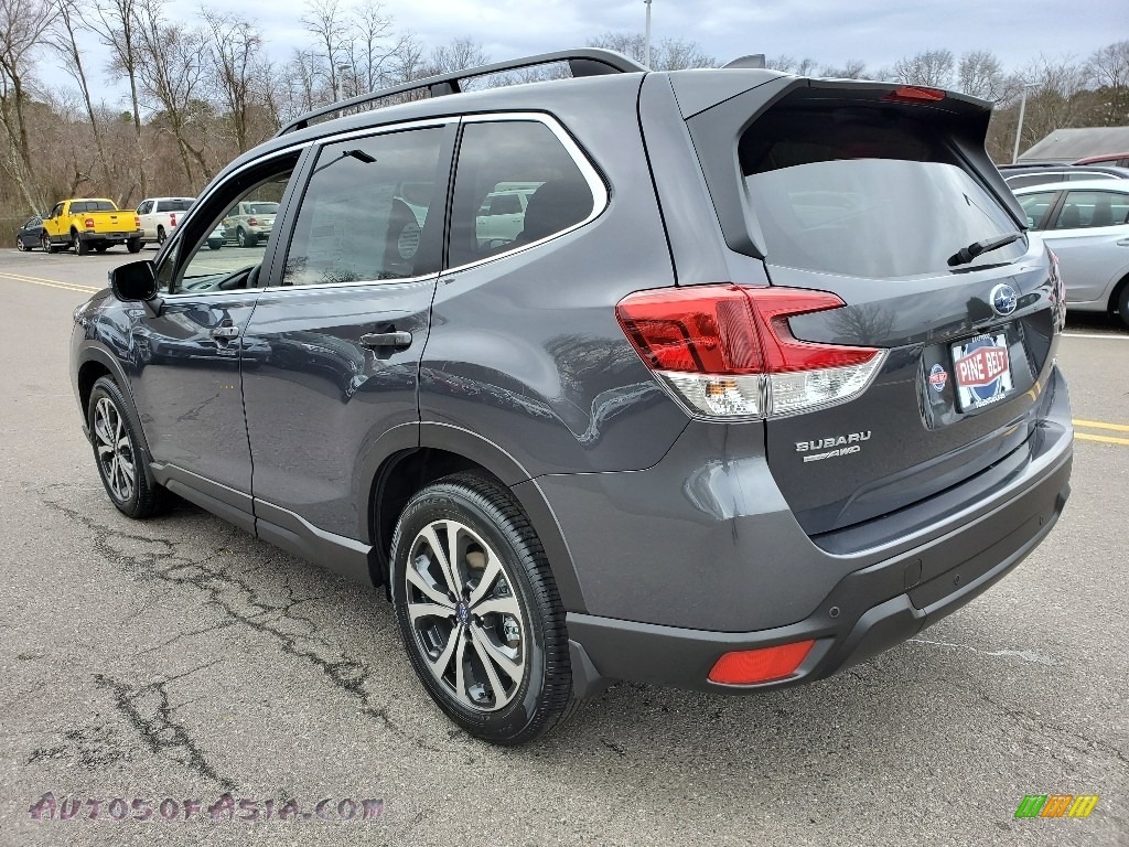 2020 Forester 2.5i Limited - Magnetite Gray Metallic / Black photo #6