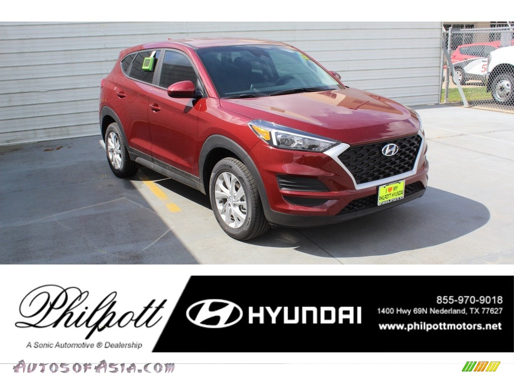 Gemstone Red / Black Hyundai Tucson SE