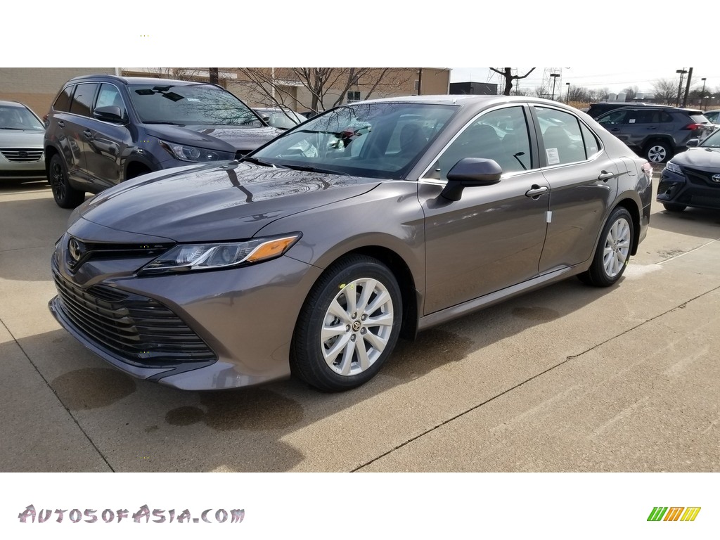 2020 Toyota Camry LE in Predawn Gray Mica 949740 Autos of Asia