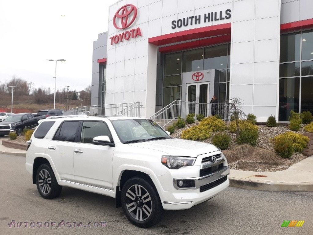 2020 4Runner Limited 4x4 - Blizzard White Pearl / Hickory photo #1