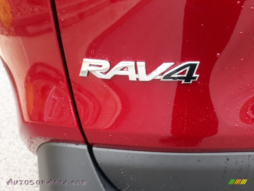 2020 RAV4 Limited AWD - Ruby Flare Pearl / Black photo #46