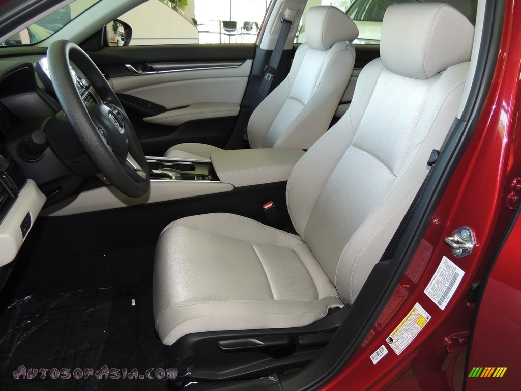2020 Accord LX Sedan - Radiant Red Metallic / Ivory photo #12