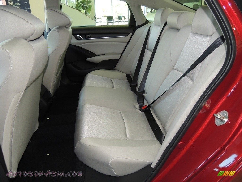 2020 Accord LX Sedan - Radiant Red Metallic / Ivory photo #13