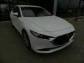 Mazda MAZDA3 Select Sedan AWD Snowflake White Pearl Mica photo #1