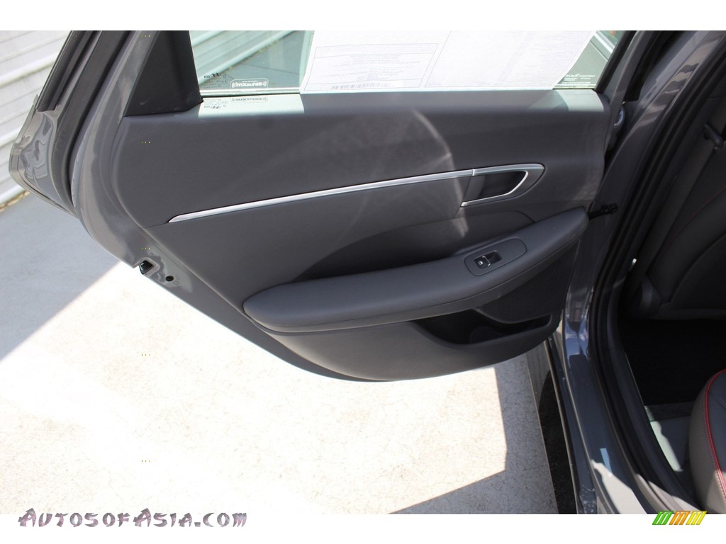 2020 Sonata SEL Plus - Hampton Gray / Black photo #20