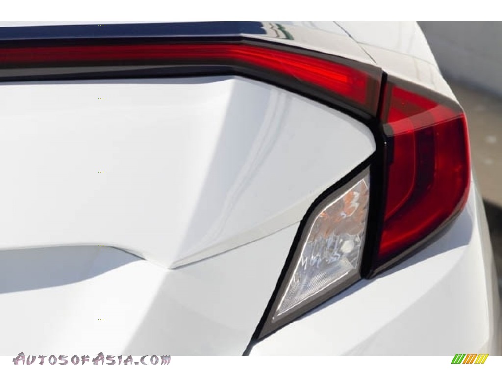 2020 Civic EX Coupe - Platinum White Pearl / Black photo #8