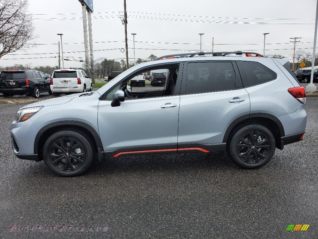 2020 Forester 2.5i Sport - Ice Silver Metallic / Gray photo #20
