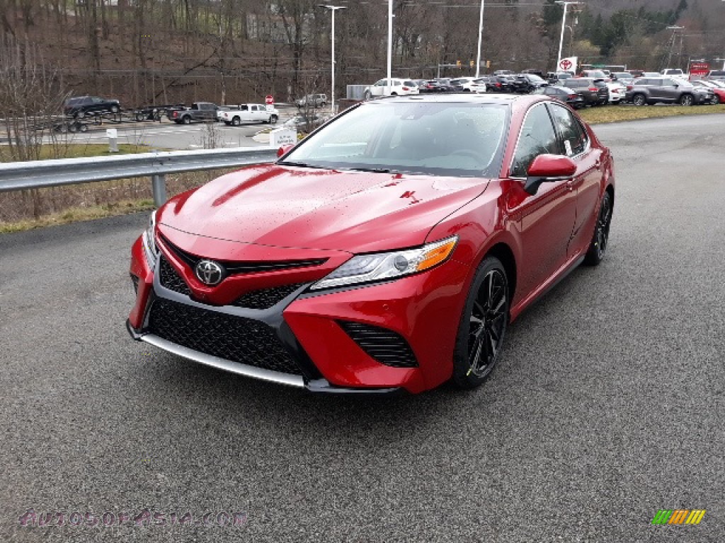 2020 Camry XSE - Supersonic Red / Cockpit Red photo #25