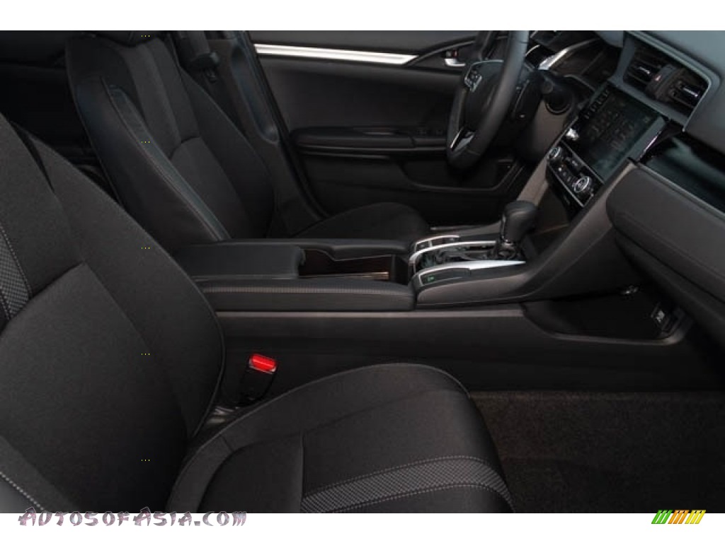 2020 Civic Sport Sedan - Crystal Black Pearl / Black photo #30