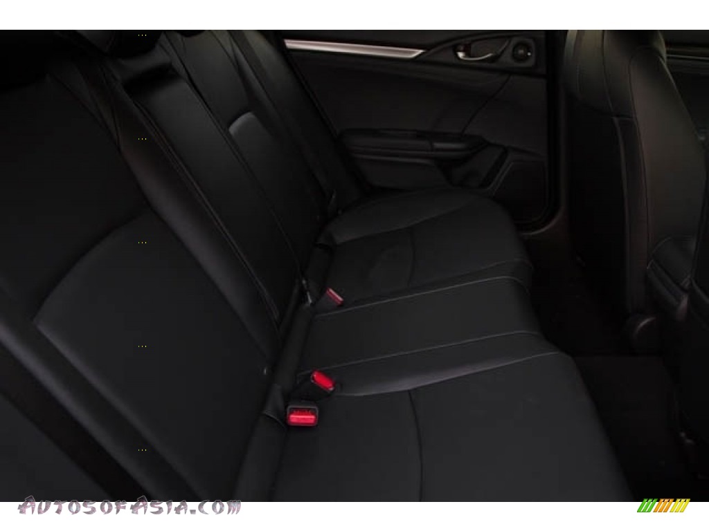 2020 Civic EX-L Hatchback - Polished Metal Metallic / Black photo #27