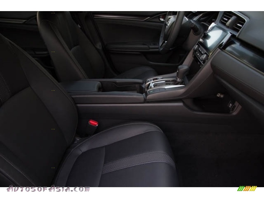 2020 Civic EX-L Hatchback - Polished Metal Metallic / Black photo #29